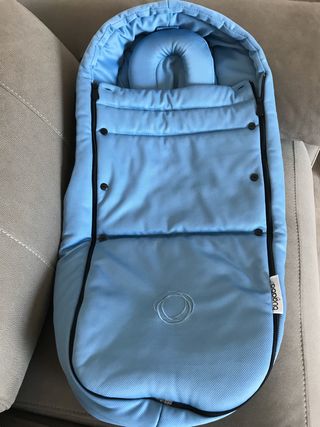 saco bugaboo azul celeste