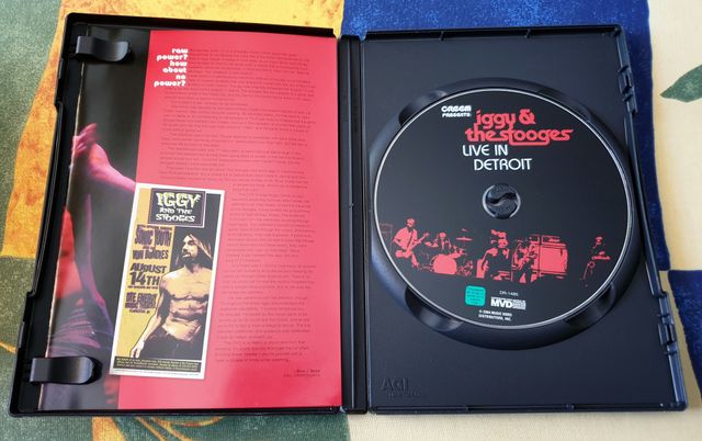 IGGY AND THE STOOGES - Live in Detroit (2004, DVD)
