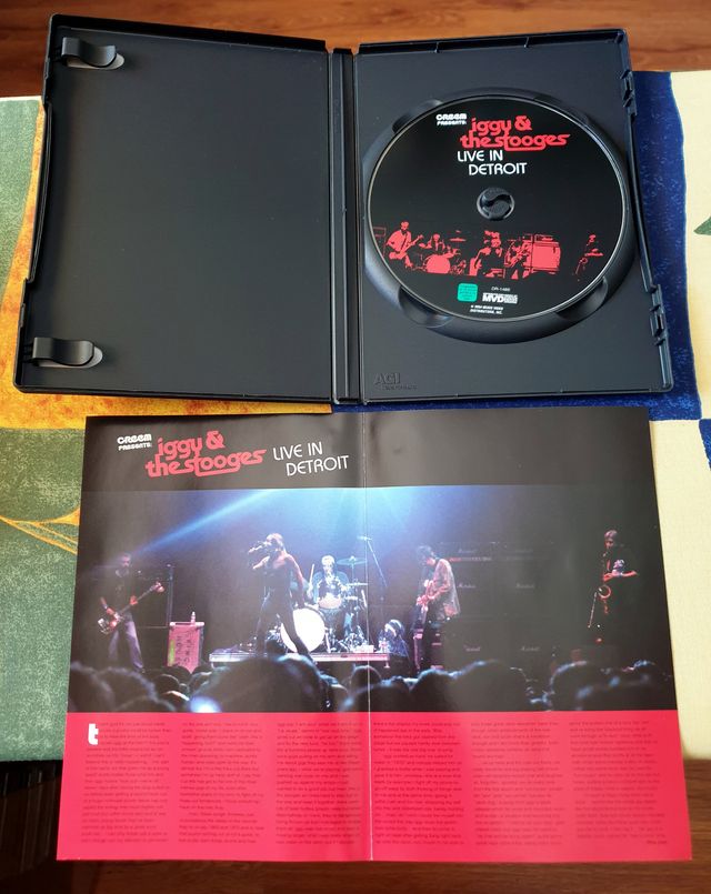 IGGY AND THE STOOGES - Live in Detroit (2004, DVD)