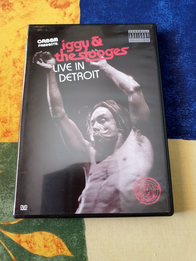 IGGY AND THE STOOGES - Live in Detroit (2004, DVD)