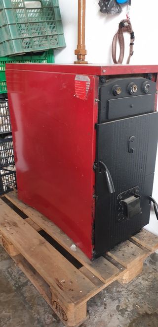 Caldera de leña de segunda mano en WALLAPOP