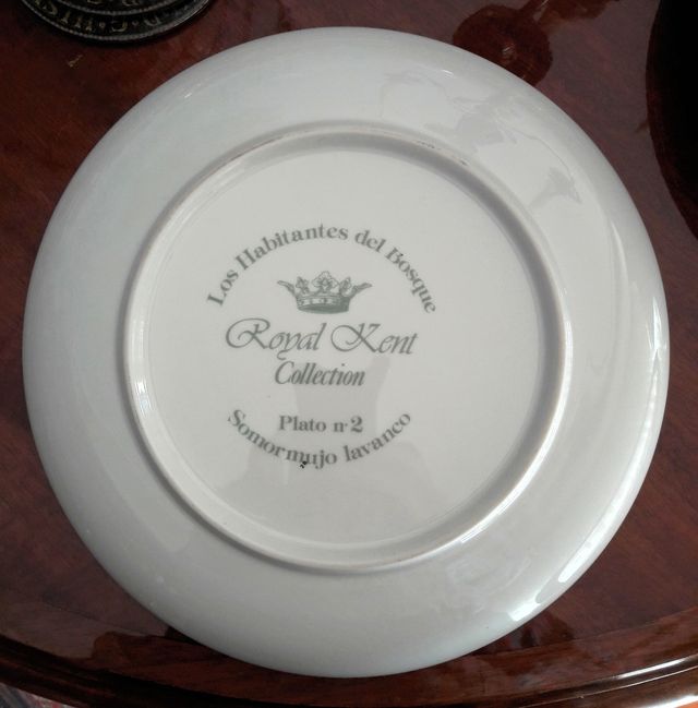 Plato de Cerámica Royal Kent
