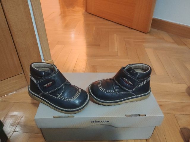 Botas piel niño Pablosky T.22