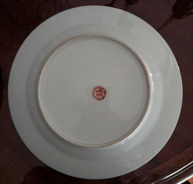 Platos de Porcelana de Macao