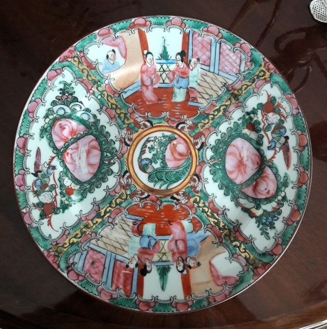 Platos de Porcelana de Macao