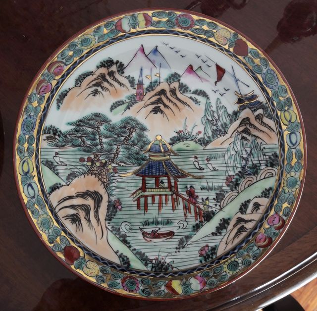 Platos de Porcelana de Macao