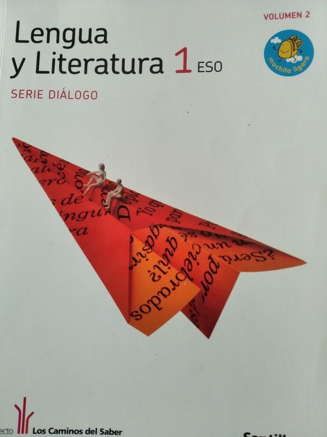 Lengua y literatura 1ESO (vol. 1 y 2) santillana