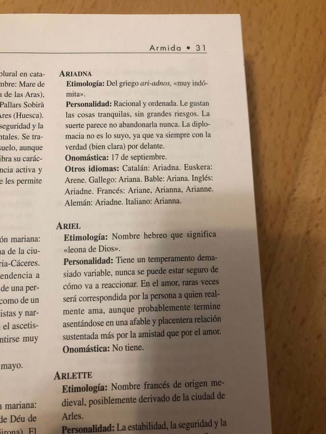 Libro de nombres