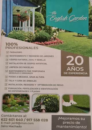 JARDINERO y PISCINAS económico