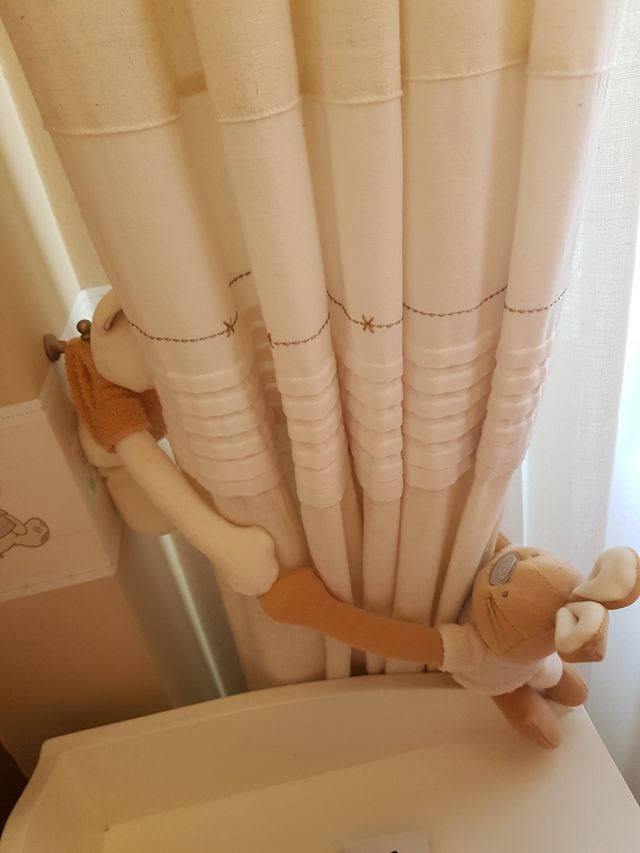 ABRAZADERAS PARA CAIDAS-CORTINAS  HABITACIÓN NIÑO