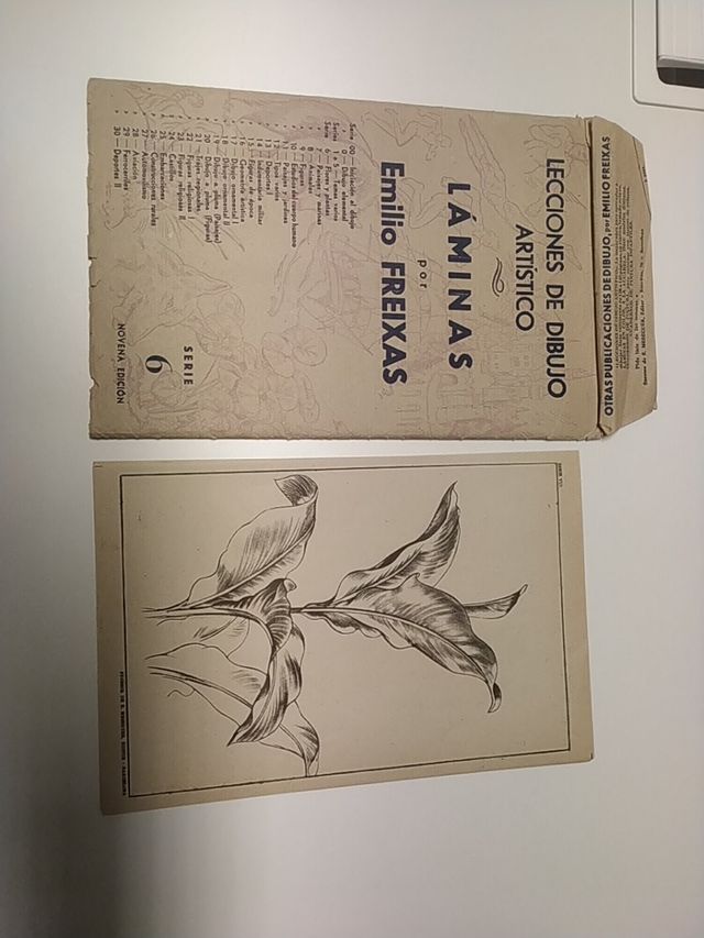 Láminas por Emilio Freixas. serie 6