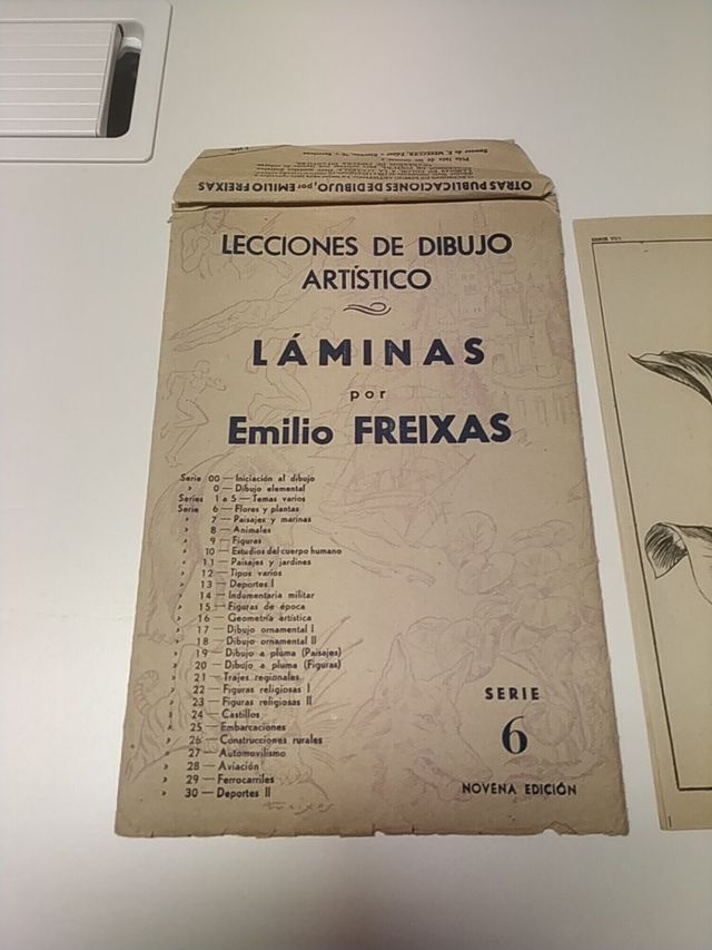 Láminas por Emilio Freixas. serie 6
