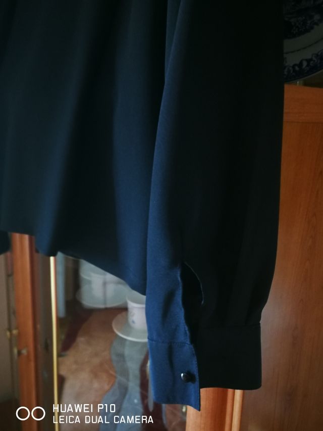 Camisa negra T44 elegance