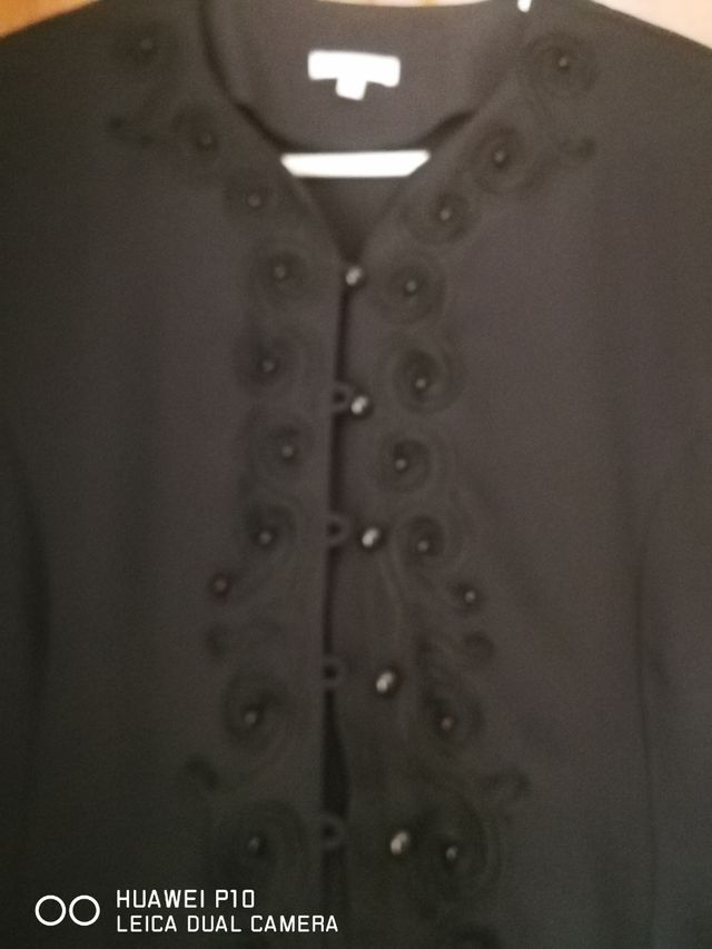 Camisa negra T44 elegance