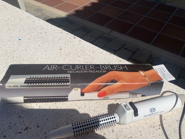 Secador rizador de pelo