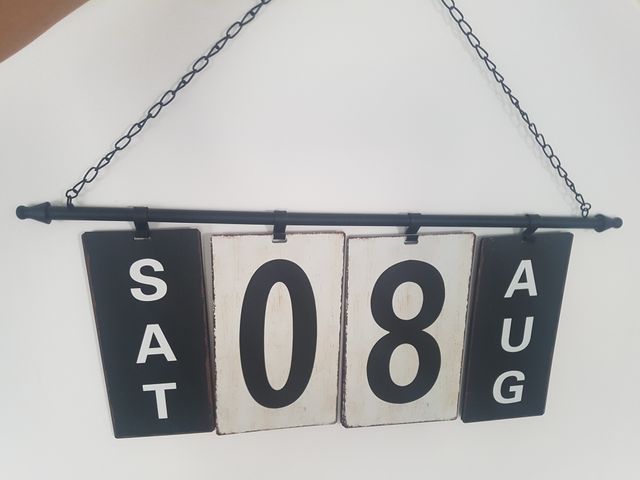 Calendario decorativo