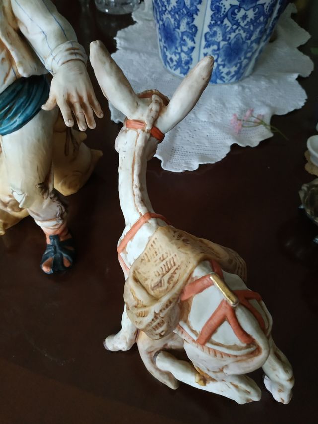 Sancho Panza y asno Paesa