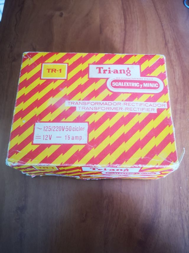 Transformador Scalextric años 70.