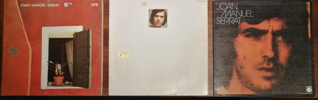 9 VINILOS DE JUAN MAUEL SERRAT