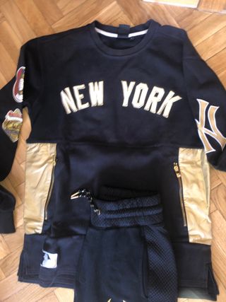 FANATICS Fanatics NEW YORK YANKEES 1569MGRY2ADNYY - Pantalón de chándal  hombre grey - Private Sport Shop