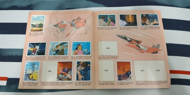 Album de cromos Transformers - Panini.