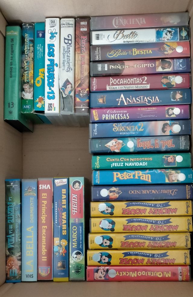 Lote 28 películas Disney