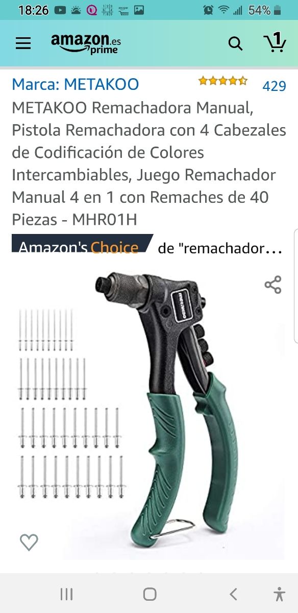 pistola remachadora