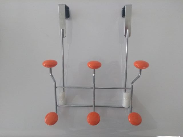 Perchero de puerta de 6 perchas