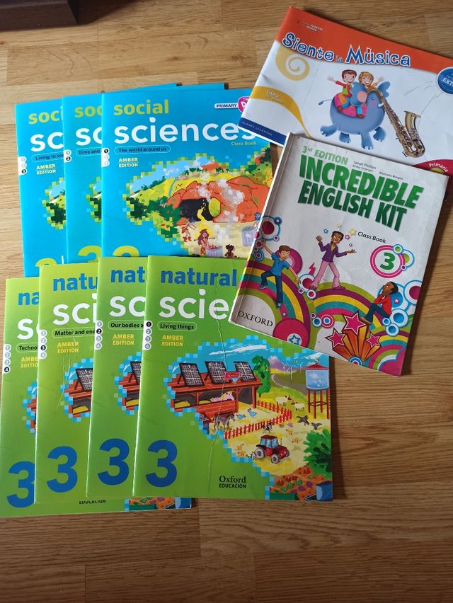 Libros 3 primaria por lote o separados