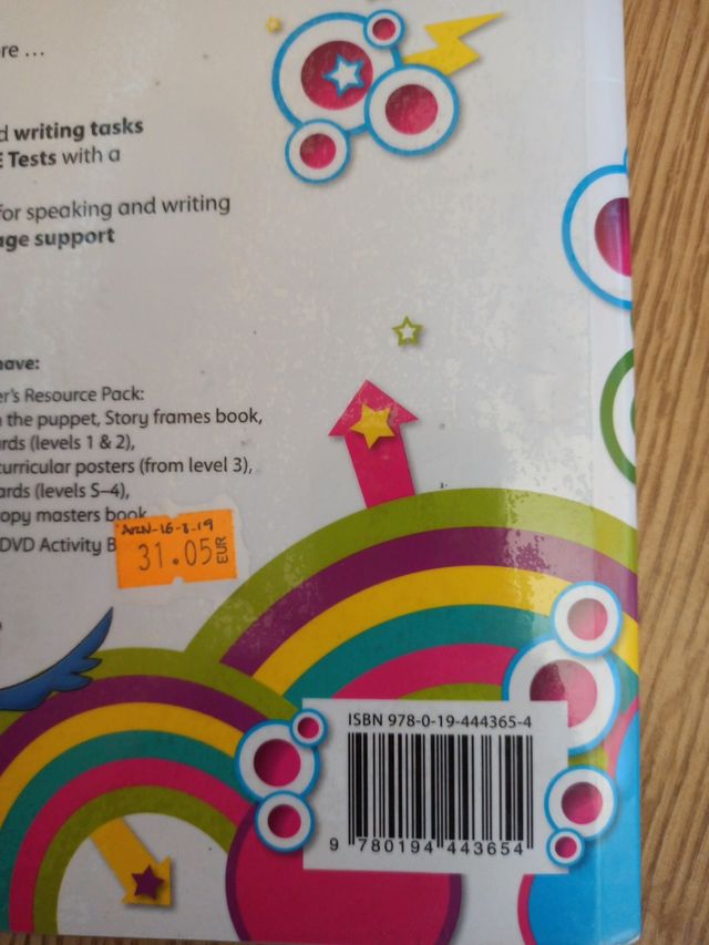 Libro Inglés 2 primaria English 978-0-19-444365-4