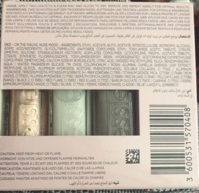 Essie treat love & color set