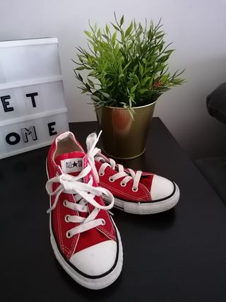 converse rojas originales