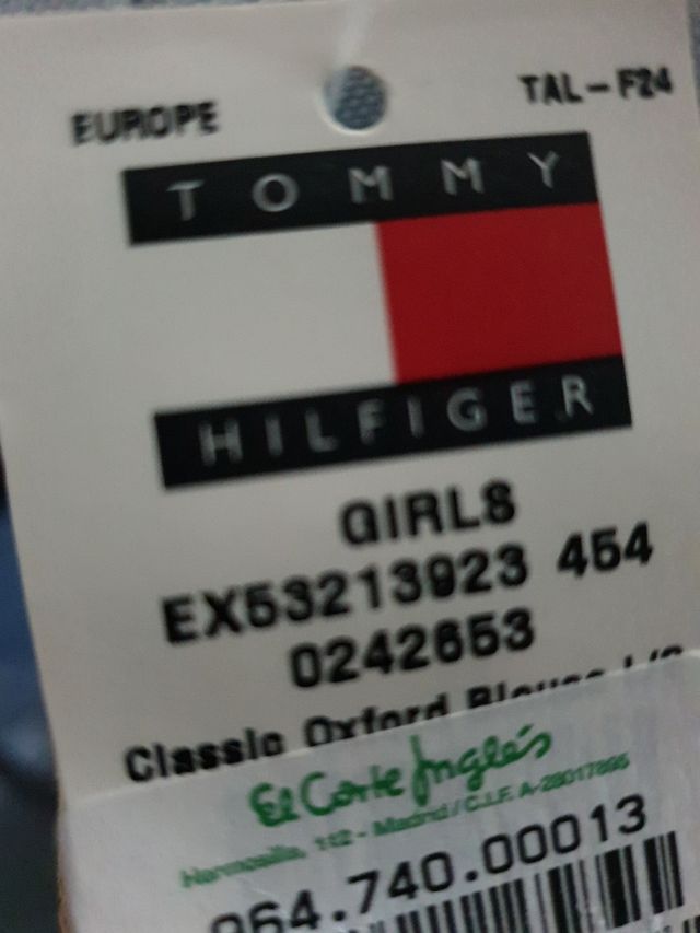 Maglia totalmente nuova del marchio TOMMY HILFIGER