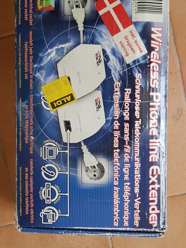 extensor de línea de teléfono