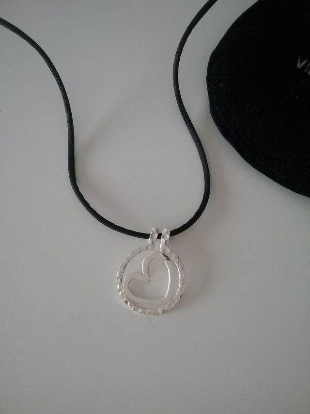 Colgante plata de ley