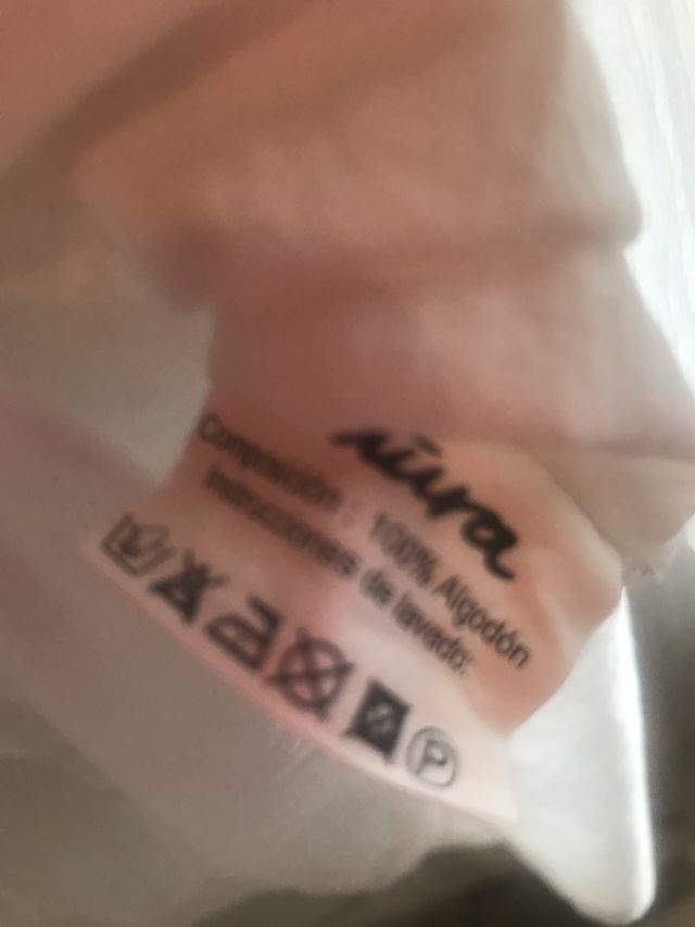 Camisola boho bordada blanca Natura