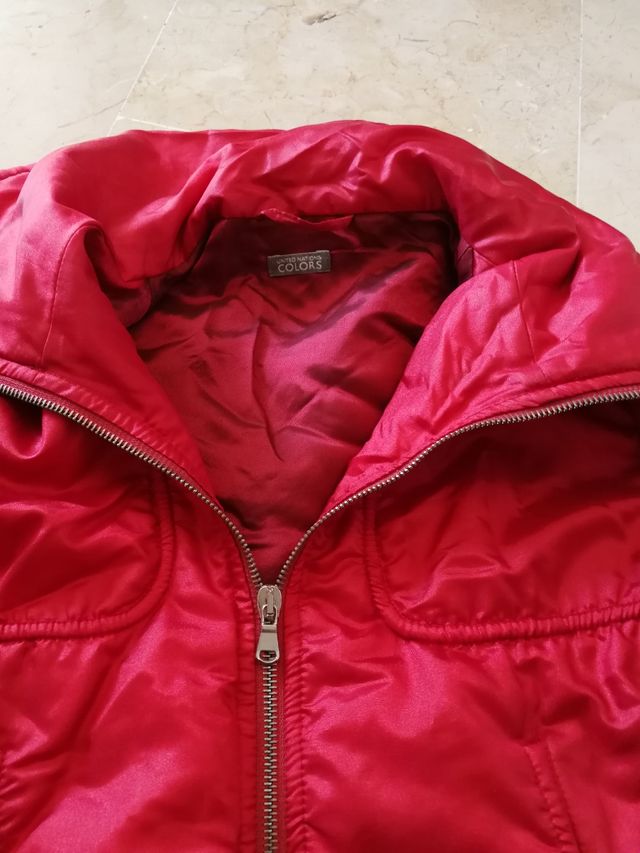 chaquetón chica Benetton