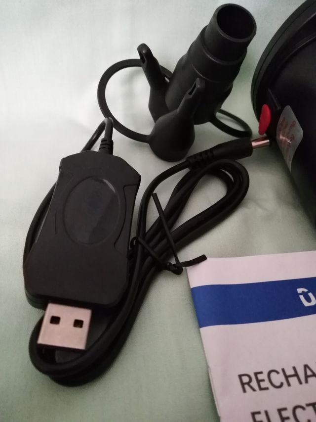 Bomba eléctrica recargable