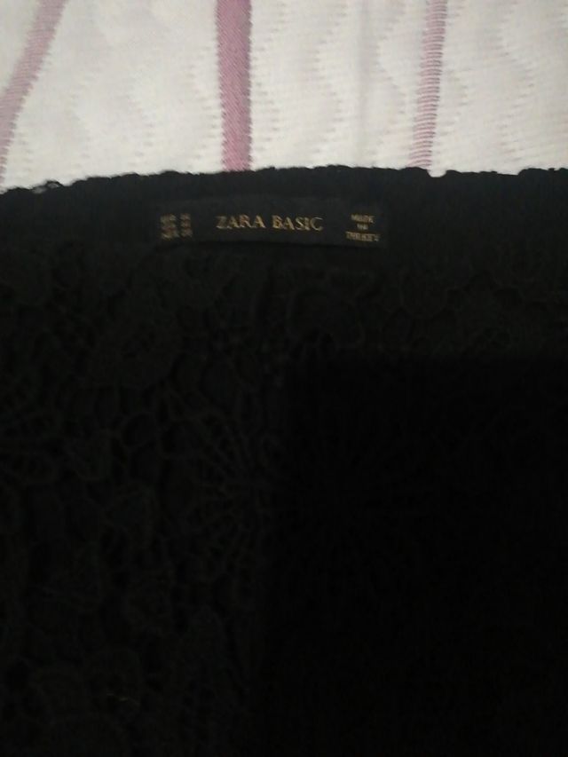 short encaje Zara Basic