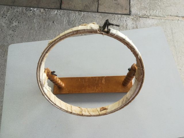 Bastidor de bordar de los años 60