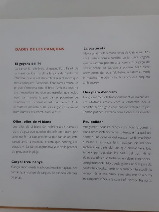 Cançons Tradicionals Infantils 2