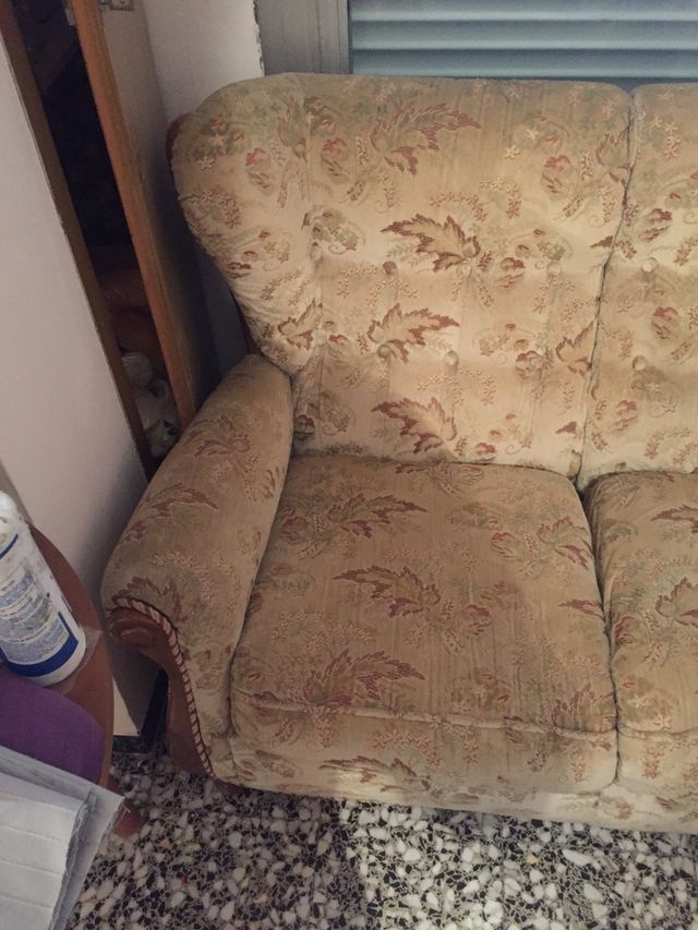 Sofá 3 plazas y dos sillones