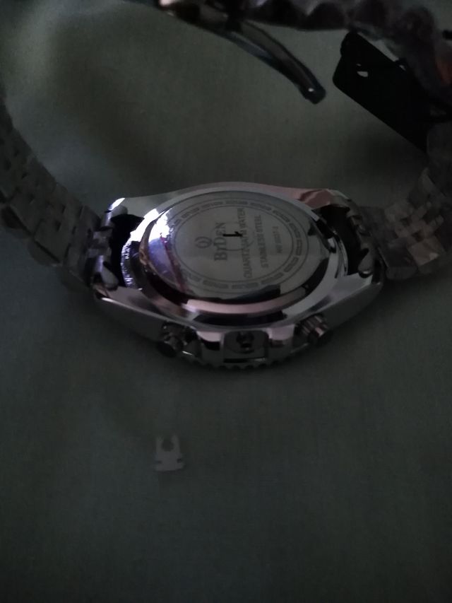 Sin estrenar, reloj de caballero, correa de acero