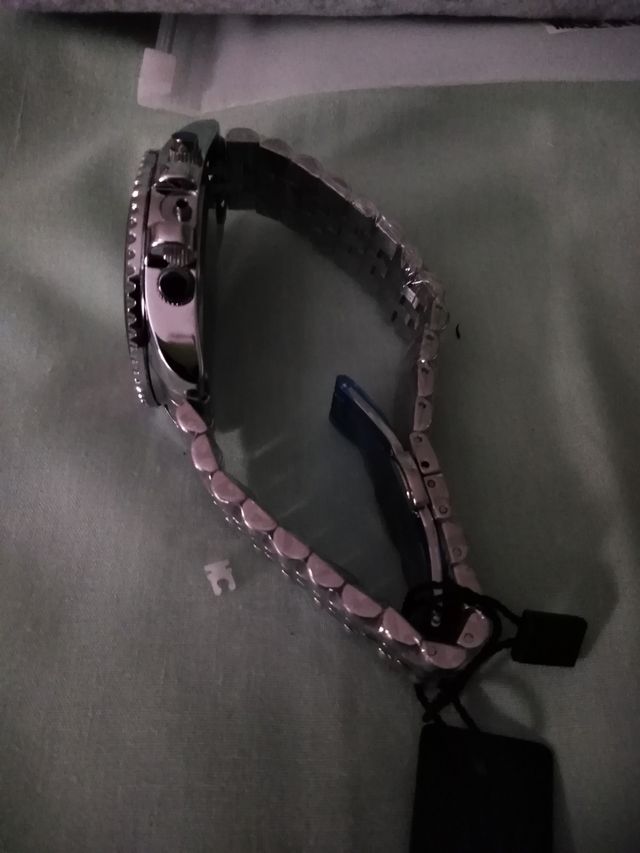Sin estrenar, reloj de caballero, correa de acero