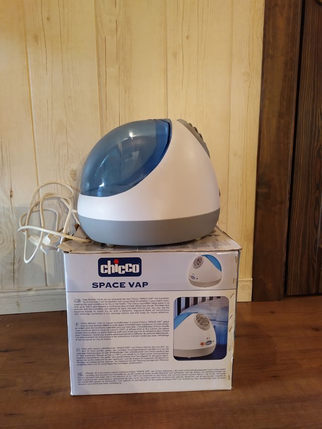 Humificador de vapor caliente.