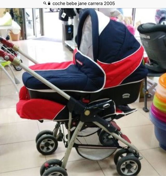 Cochecito y capazo Jane Carrera C