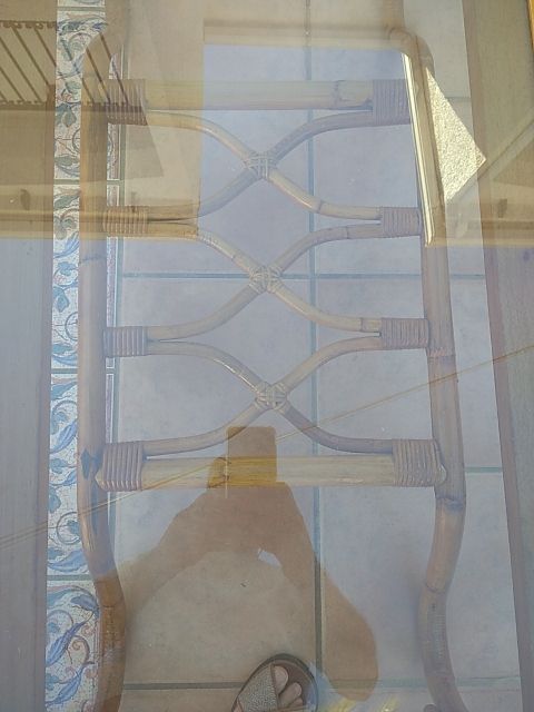 Juego de sillones de bambú