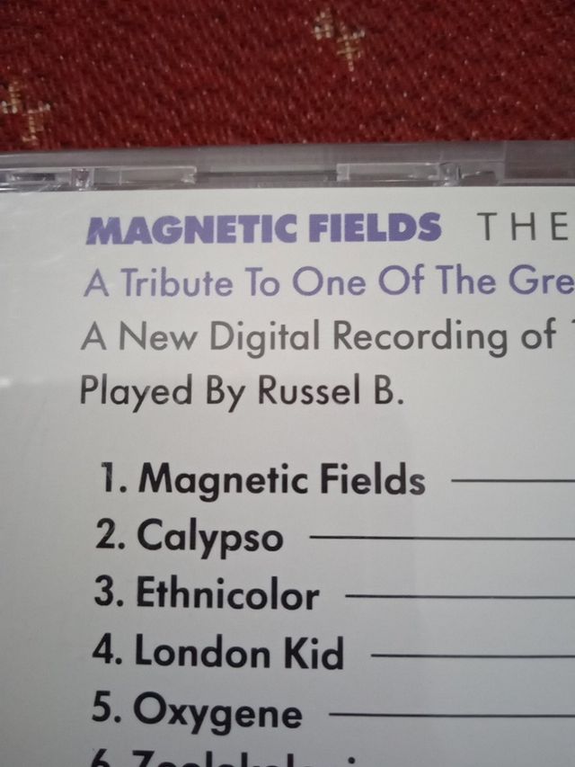 MAGNETIC FIELDS The digital world of J.M. Jarre cd