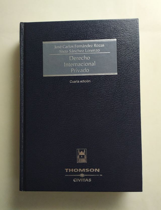 Manual Derecho Internacional Privado