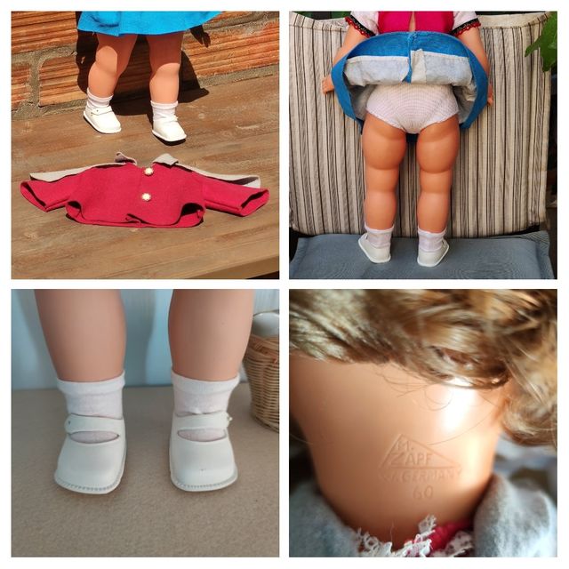 Muñeca Zapf con ropa original 55 cm.